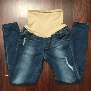 Articles of Society Ankle Maternity Jeans
